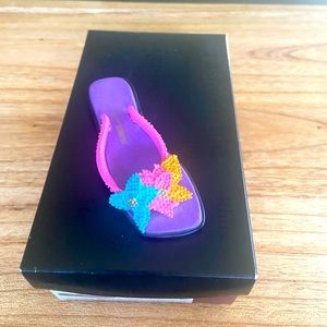 Just The Right Shoe "Fuschia Brite Aloha" 2004 By Lorraine Vail Item #25526